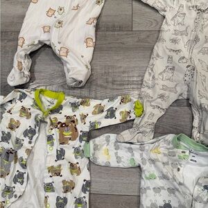 Adorable Animal Print Kids One Piece